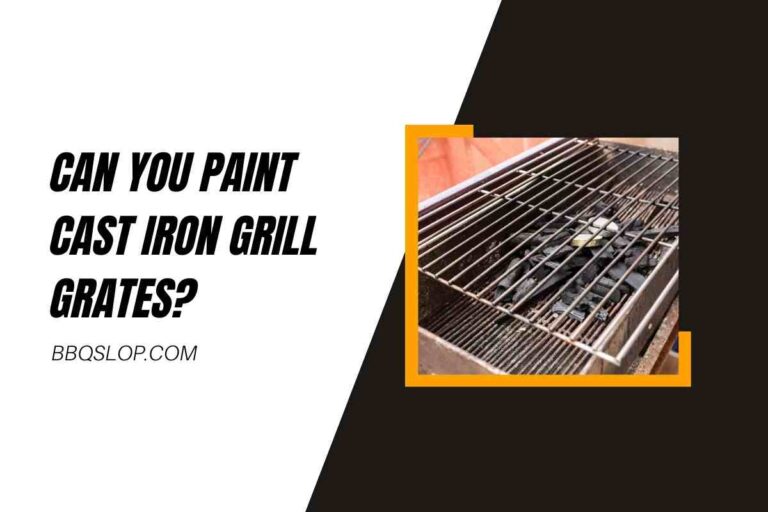 Can You Paint Cast Iron Grill Grates?